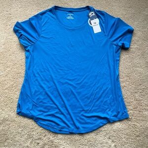 NWT Gradual Women’s Royal Blue Lightweight UPF 50+ Tee Shirt - XL - Polyester